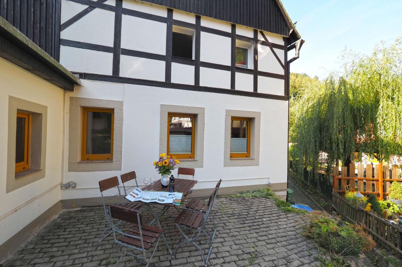 Haus Felsental Apartment Rathen Ngoại thất bức ảnh