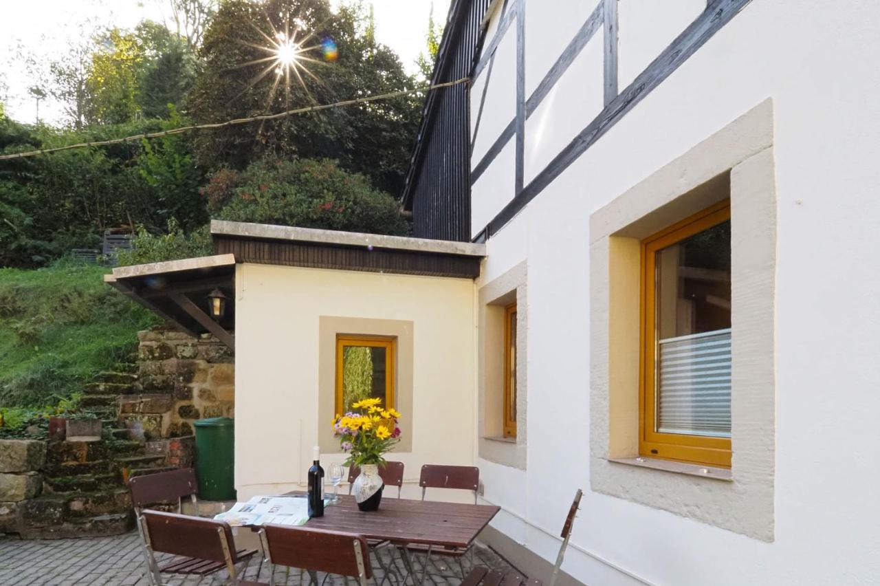Haus Felsental Apartment Rathen Ngoại thất bức ảnh